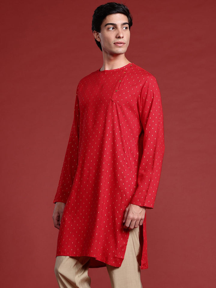Anouk Tyohaar Collection Ethnic Motifs Print Straight Kurta
