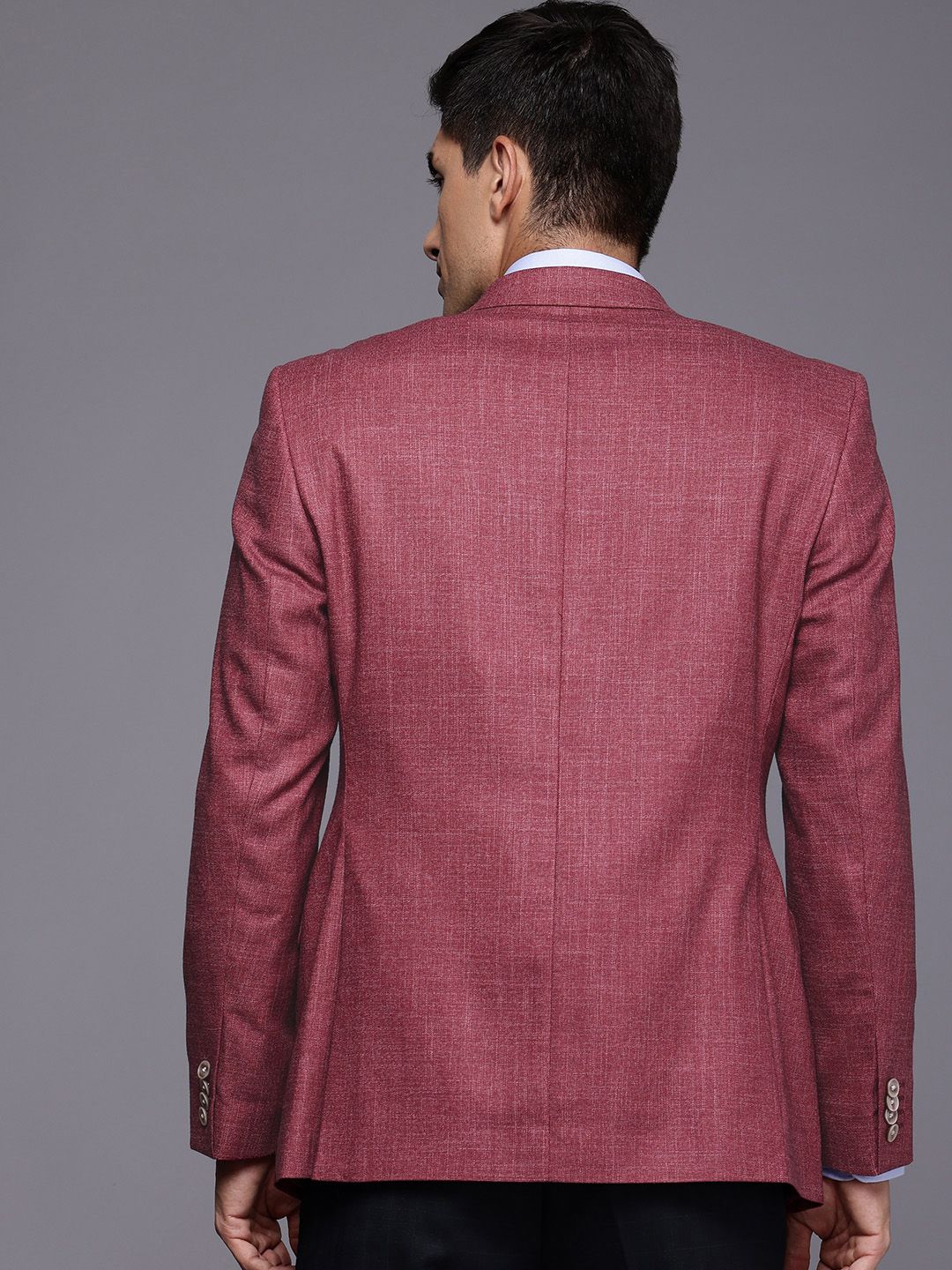 Raymond Notched Lapel Single-Breasted Formal Blazers