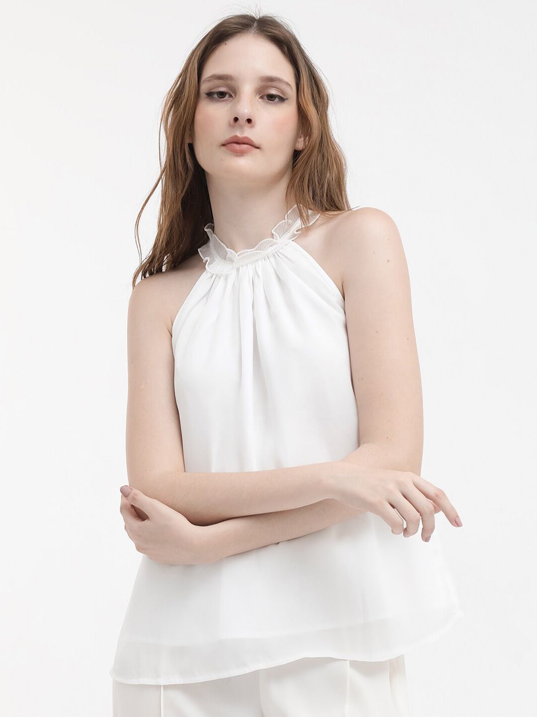 RAREISM Halter Neck Sleeveless Top