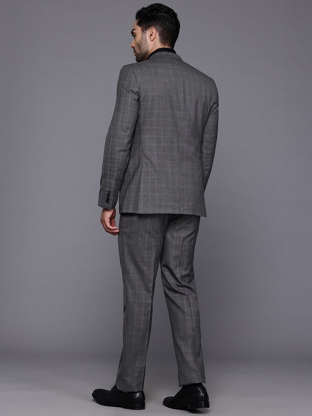 Raymond Luxurious Essentials Checked Contemporary Fit 2-Piece Formal Suit