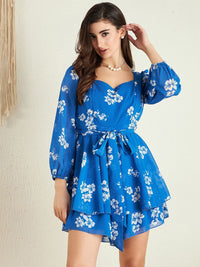 Berrylush Floral Printed Playsuit