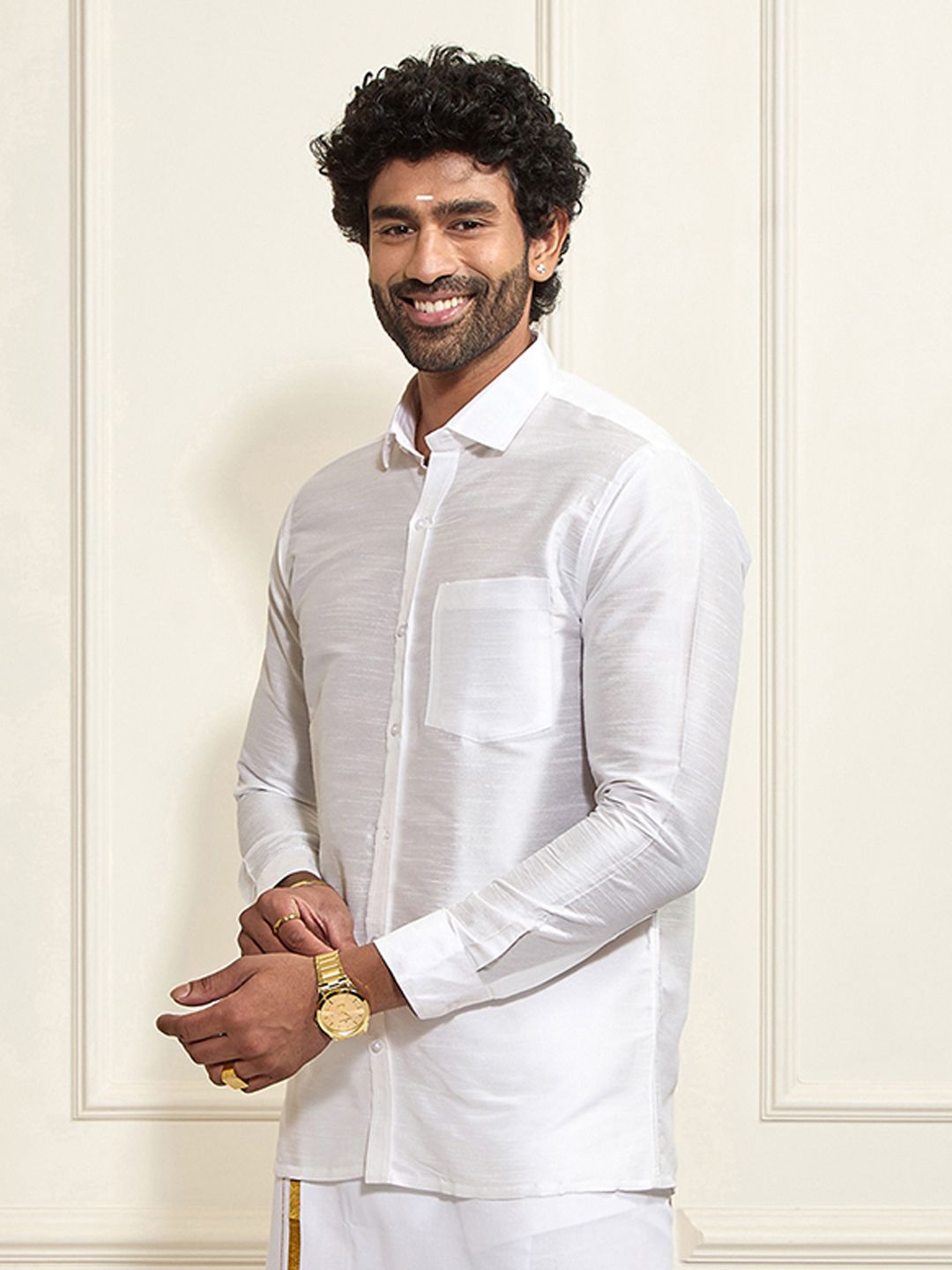 VASTRAMAY Men Premium Opaque Casual Shirt