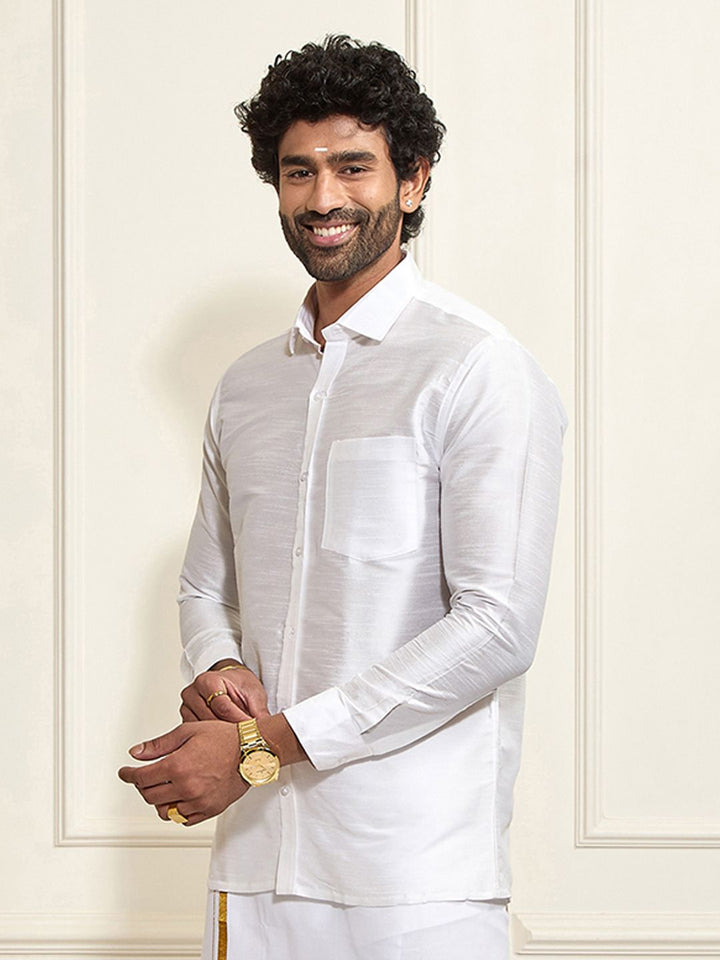 VASTRAMAY Men Premium Opaque Casual Shirt