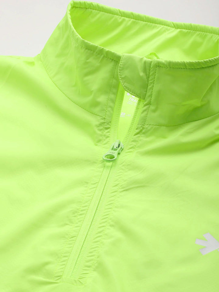 HRX by Hrithik Roshan Rapid-Dry Training Half Zipper Jacket