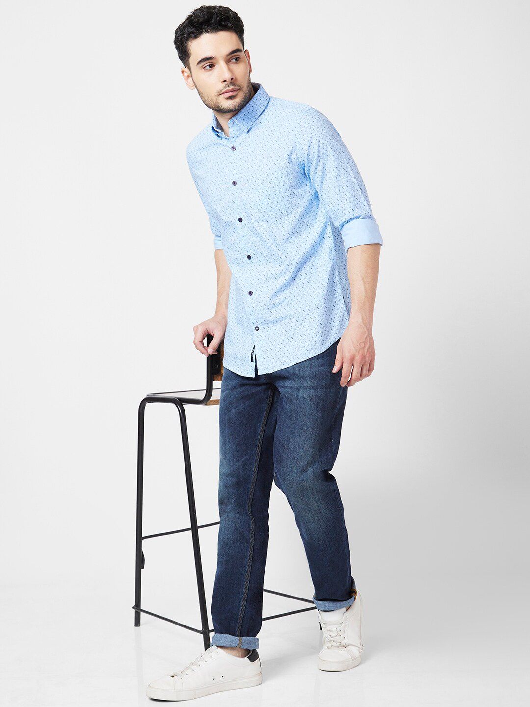 SPYKAR Men Skinny Fit Low-Rise Stretchable Jeans