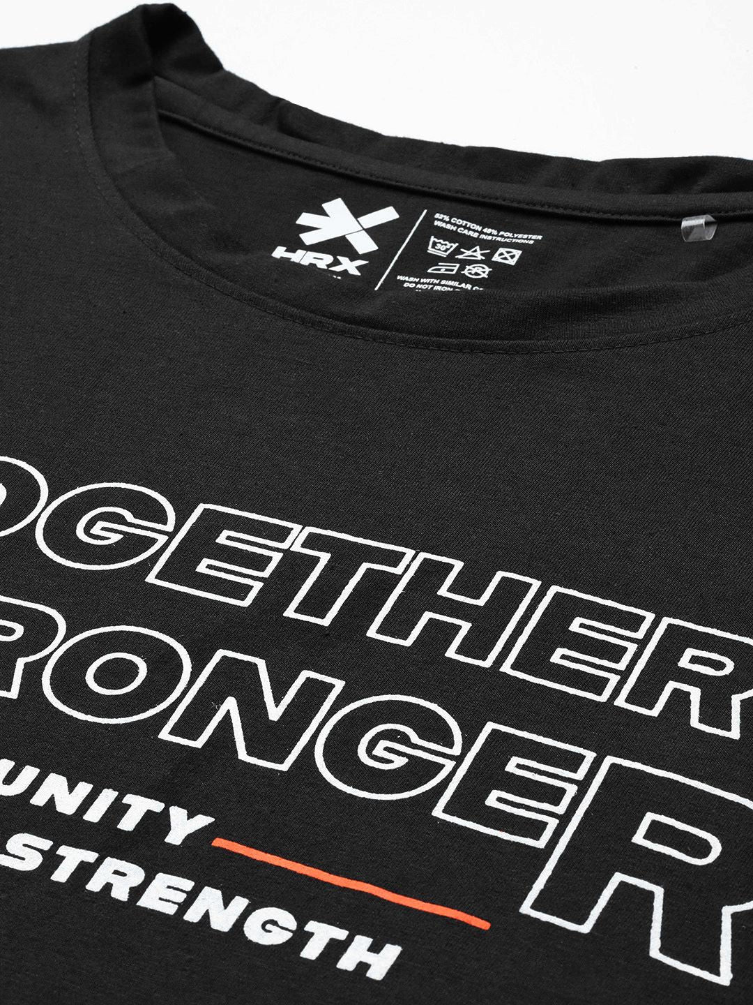 HRX by Hrithik Roshan Typography Printed Training T-shirt