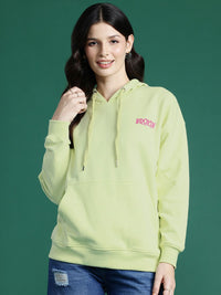 DressBerry Printed Hooded Sweatshirt