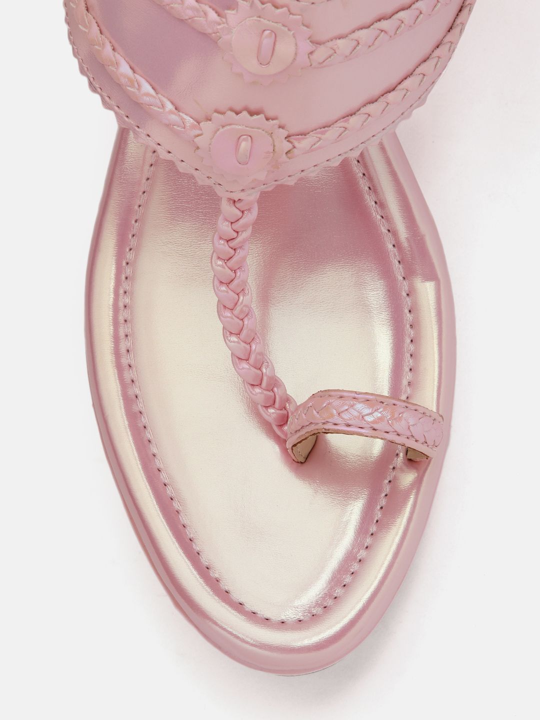 Anouk Braided Detail Handcrafted Ethnic Wedges