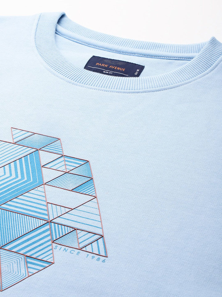 Park Avenue Geometric Printed Sweatshirt