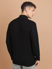 HIGHLANDER Cable Knit Long Sleeves Acrylic Pullover