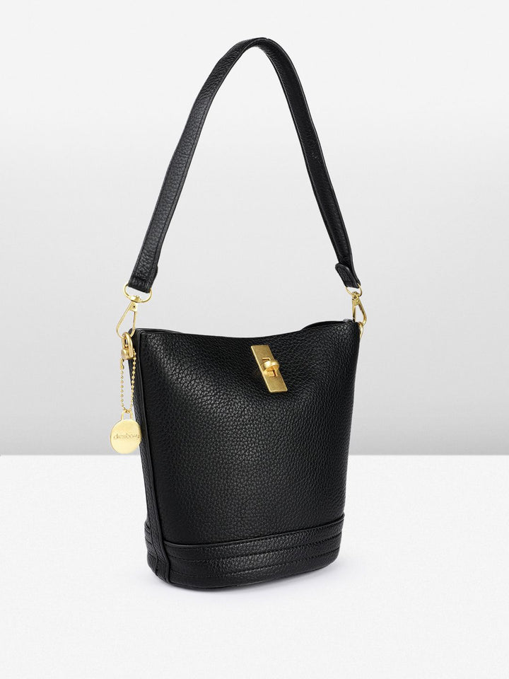 DressBerry Structured Shoulder Bag with Pouch