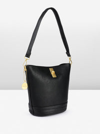 DressBerry Structured Shoulder Bag with Pouch