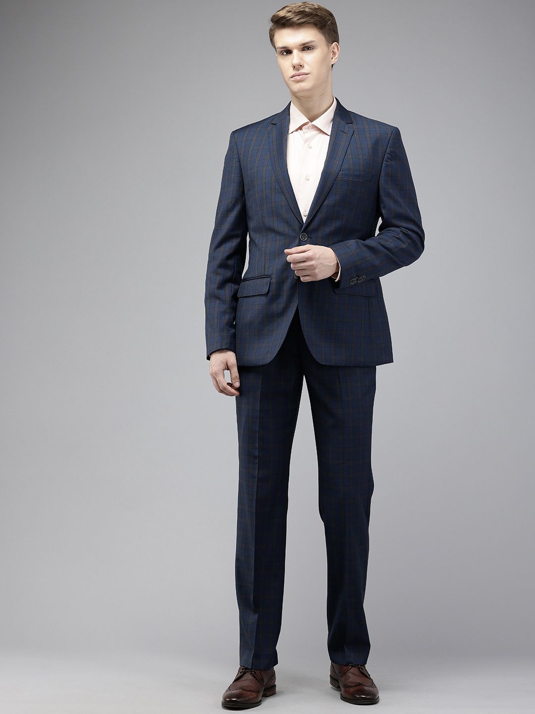 Park Avenue Regular Fit 2 Piece Formal Suit