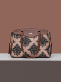 ZOUK Mughal Ethnic Motifs Printed Structured Shoulder Bag