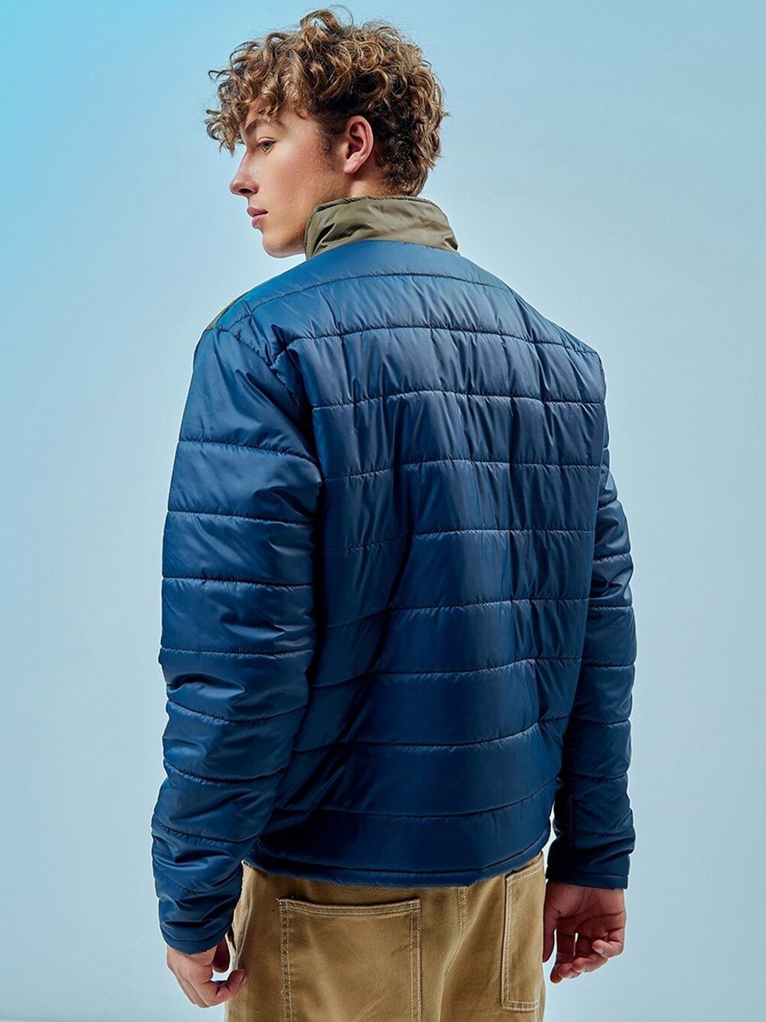 Bewakoof Block Oversized Puffer Jacket