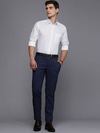 Raymond Pure Cotton Textured Slim Fit Formal Shirt