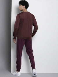 The Indian Garage Co Men Crew Neck Sweatshirt & Jogger Co-Ord Set
