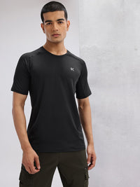 HRX by Hrithik Roshan Men Mesh Detail Training T-shirt