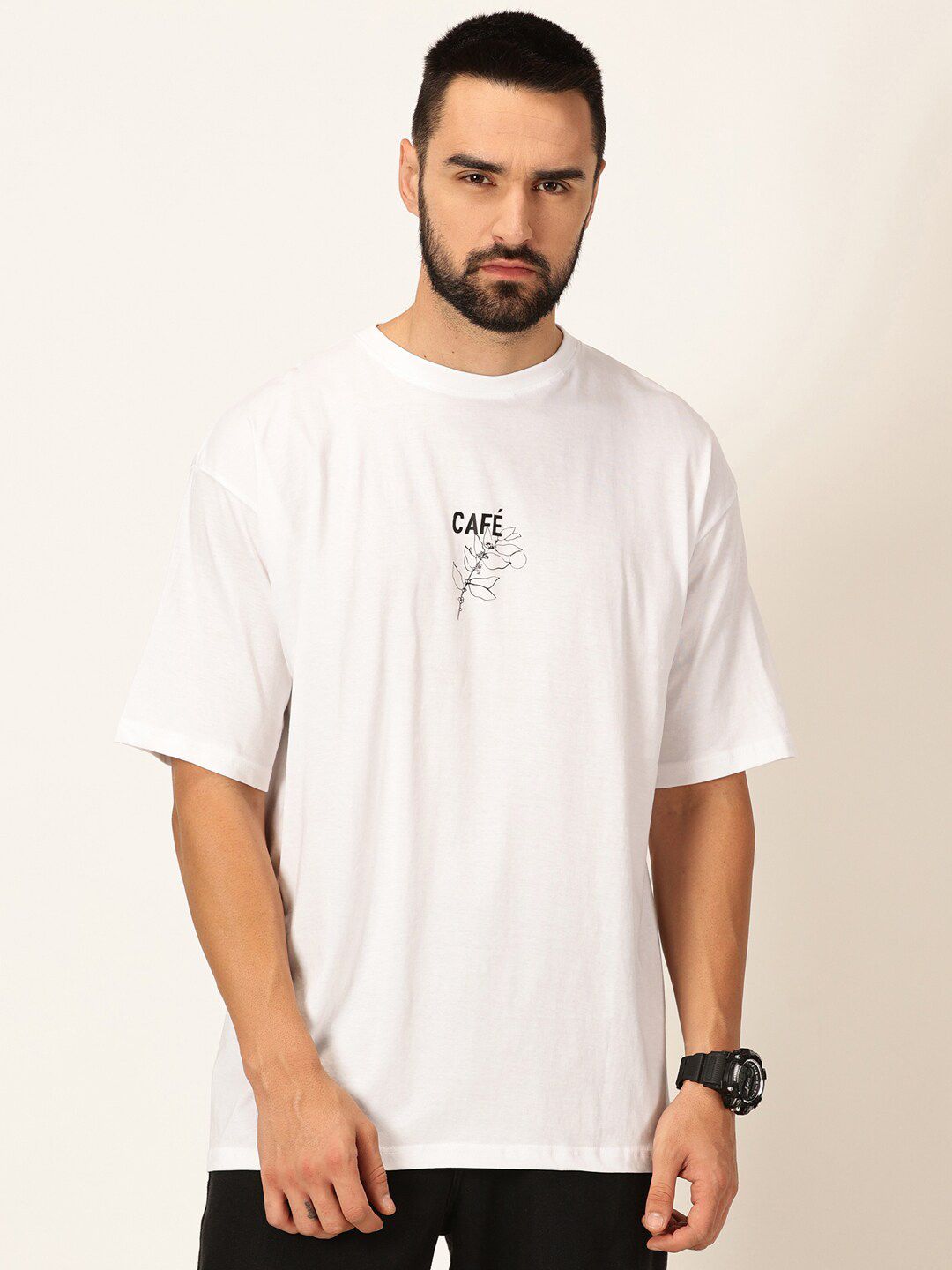 Thomas Scott Oversized Graphic Printed Pure Cotton Bio Finish T-shirt