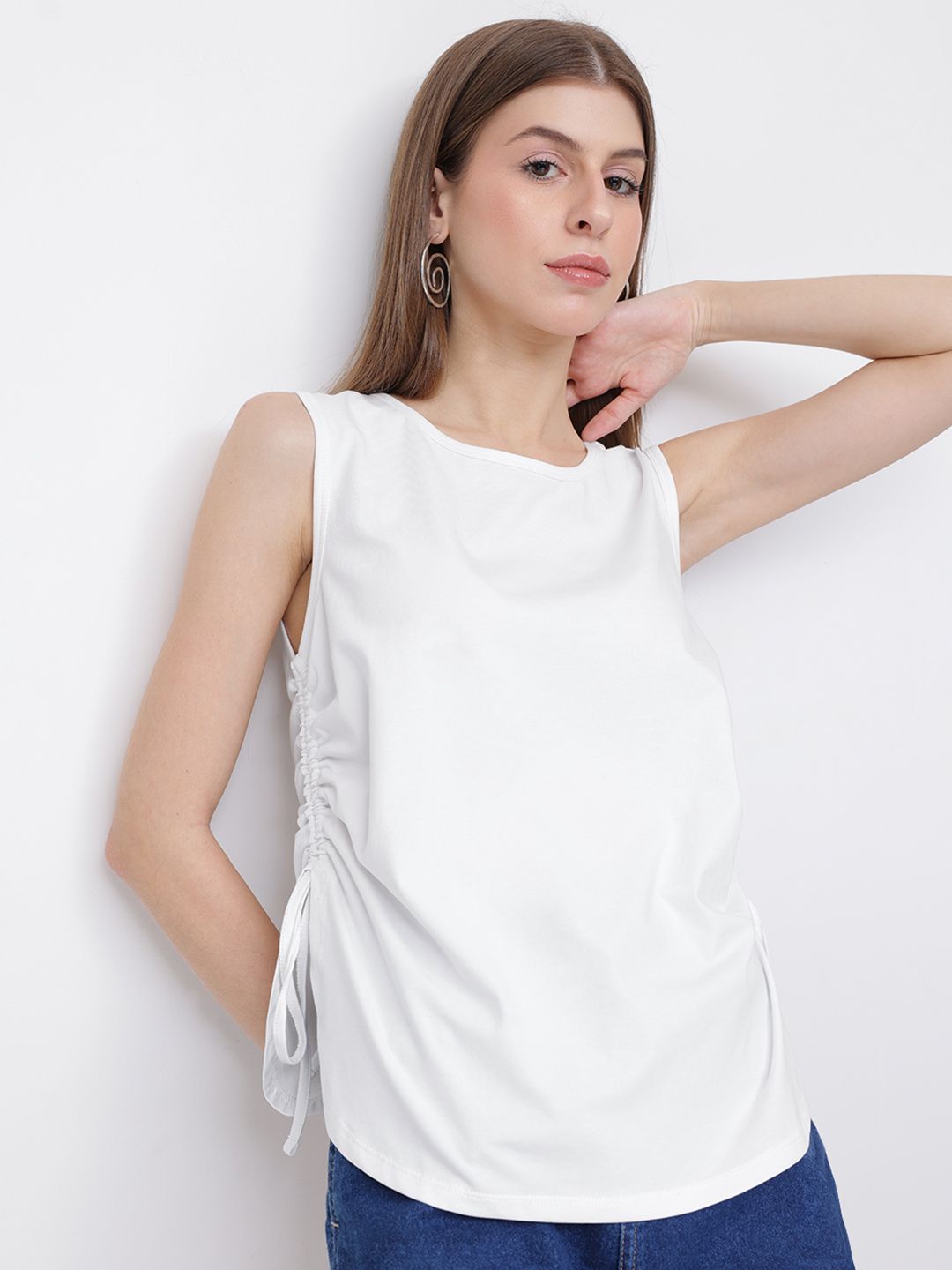 DressBerry Street Couture Ruched Jersey Top