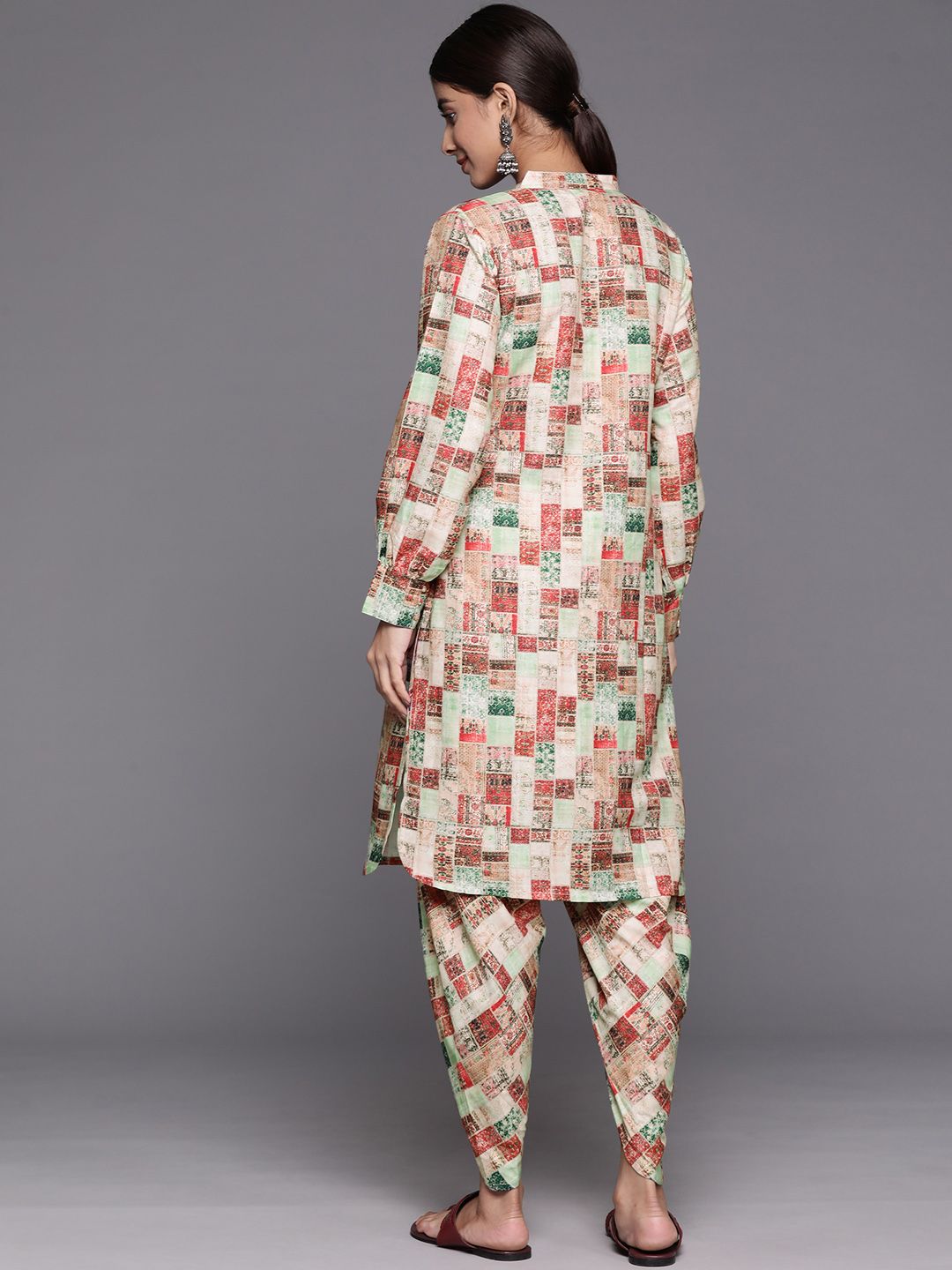 Varanga Printed Regular Kurta with Dhoti Pants