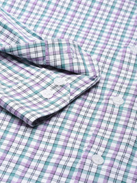 Park Avenue Slim Fit Pure Cotton Checked Casual Shirt