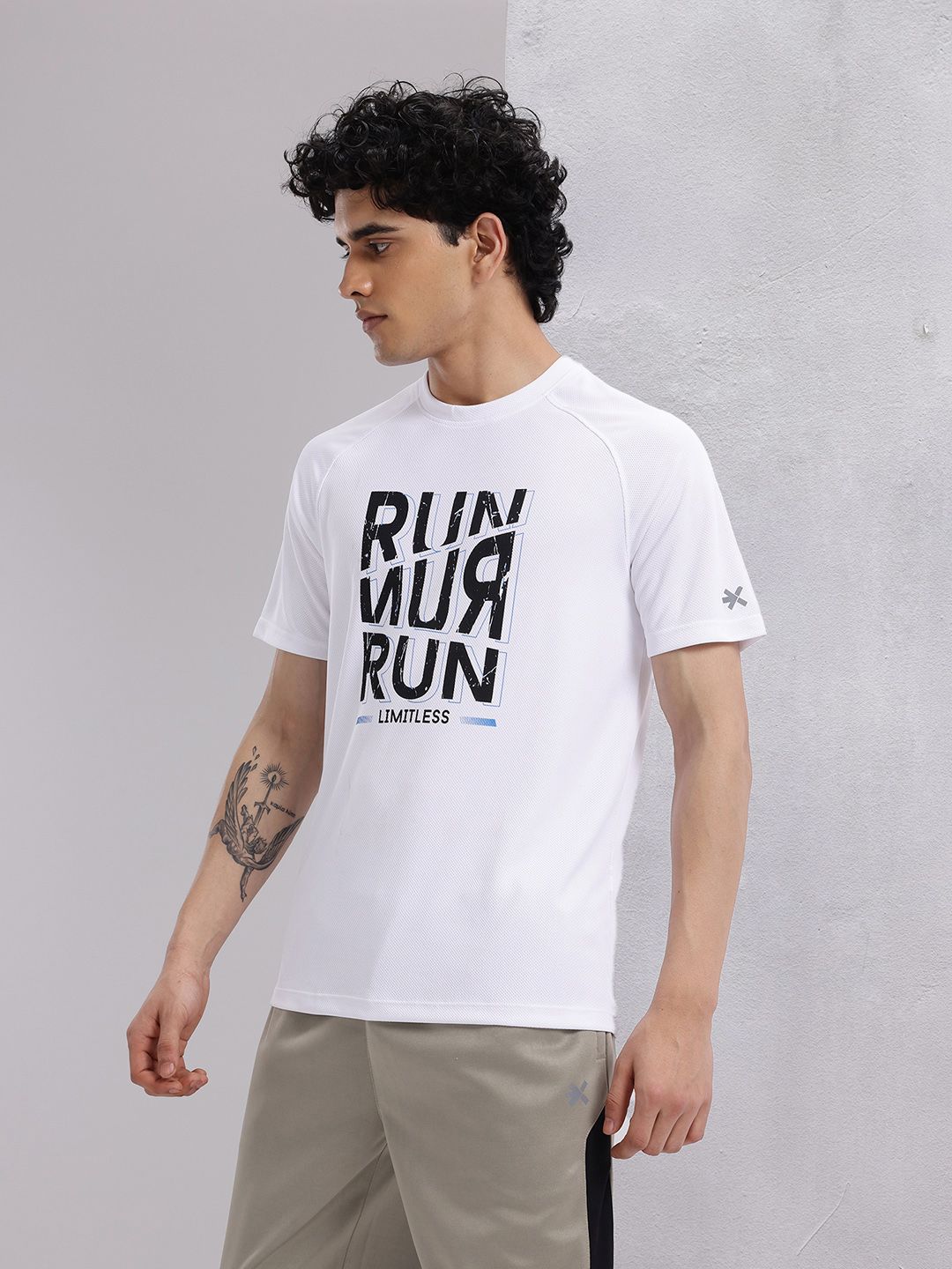 HRX by Hrithik Roshan Typography Printed Running T-shirt