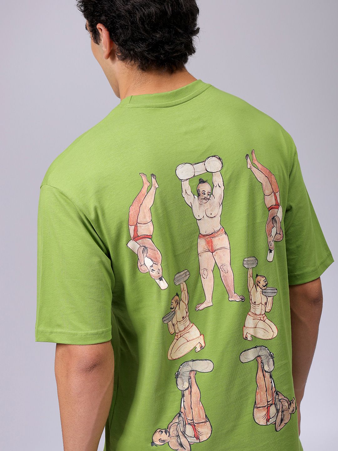 The Indian Garage Co Men Printed Applique T-shirt
