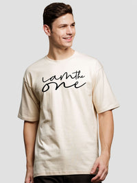 ADRO Men Graphic Printed Drop-Shoulder Cotton Oversized T-shirt