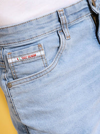 The Indian Garage Co Men Mid Rise Cotton Cargos Shorts