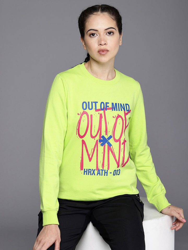 HRX by Hrithik Roshan Printed Lifestyle Sweatshirt