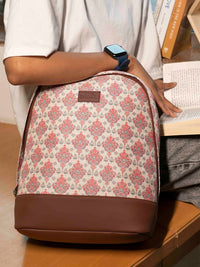 ZOUK Ethnic Motifs Printed Backpack