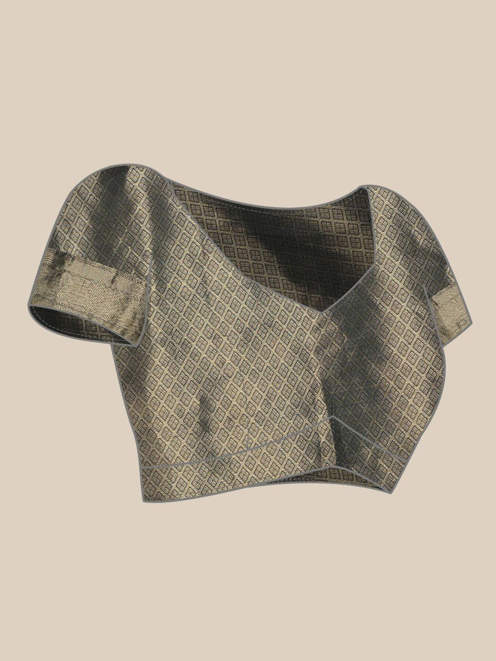 Silk Land Kanjeewaram Art Silk Zari Woven Digital Print saree