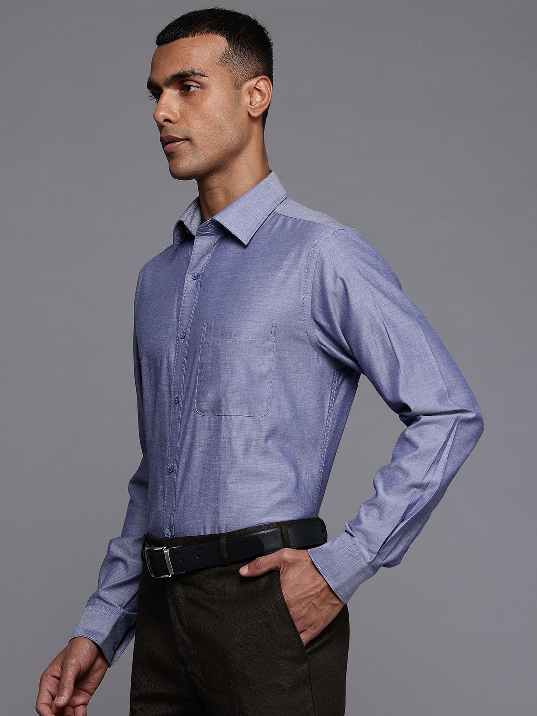 Raymond Slim Fit Pure Cotton Formal Shirt