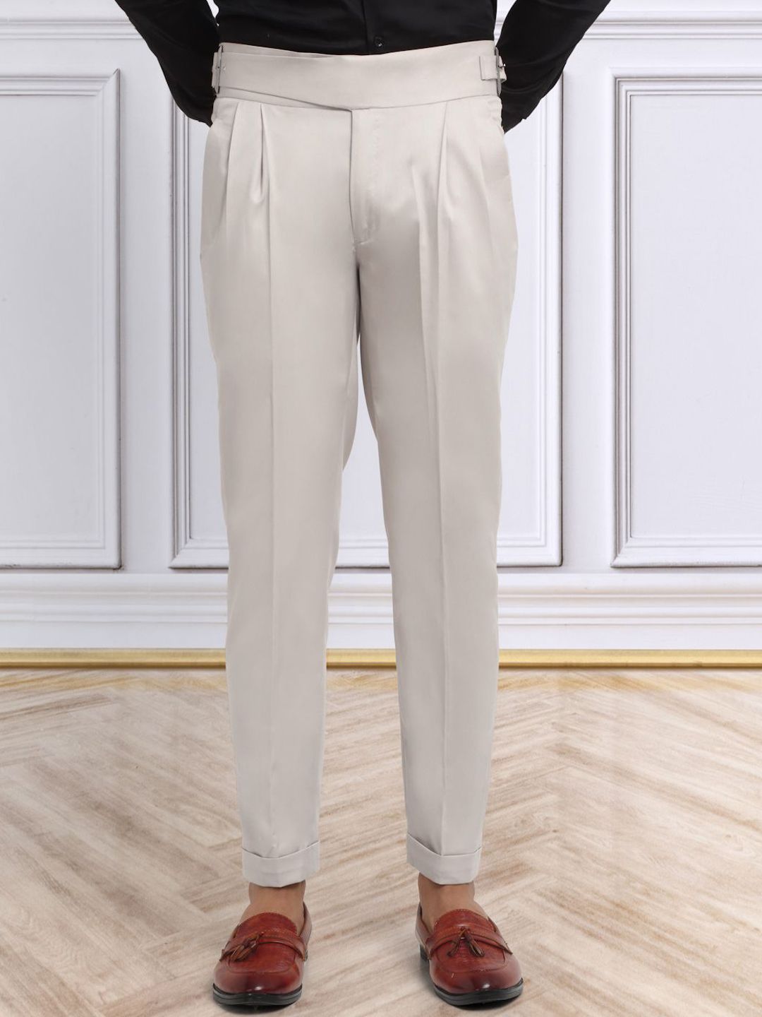 KLOTTHE Men Italian Gurkha Pants