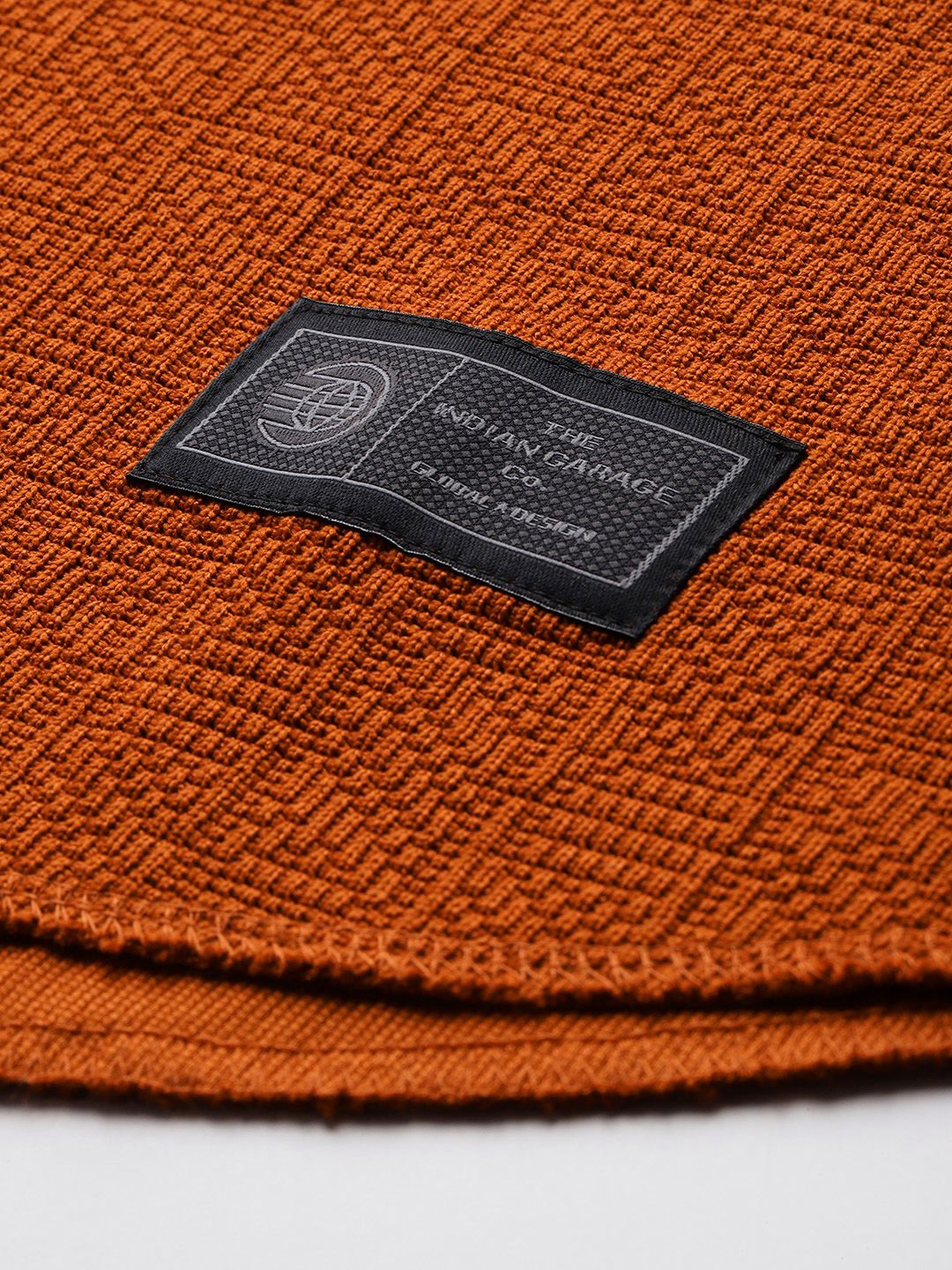 The Indian Garage Co Knitted Hooded T-shirt
