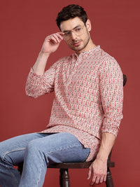 Anouk Cotton Printed Short Kurta