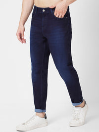 SPYKAR Men Kano Slim Fit Length Clean Look Cotton Stretchable Mid Rise Jeans