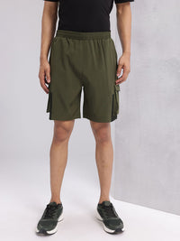 HRX by Hrithik Roshan Men Mid-Rise Cargo-Style Lifestyle Shorts