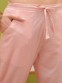 Vishudh Floral Printed Regular Kurta with Trousers & With Dupatta