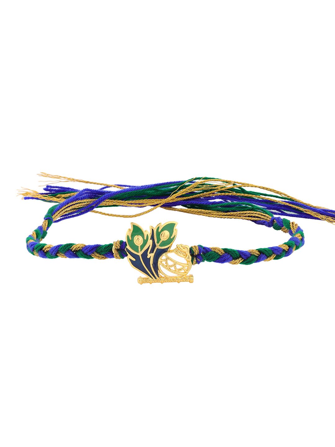 Voylla Natkhat Kanha Leela Reka Bentuk Benang Rakhi