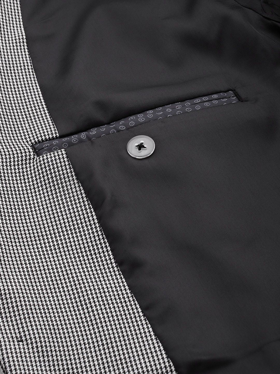 Park Avenue Notched Lapel Collar Single Breasted Slim Fit Blazer Formal