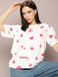 DILLINGER Women Graphic Printed T-shirt