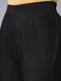 W Ethnic Motifs Printed Pure Cotton Straight Kurta with Trousers & Dupatta