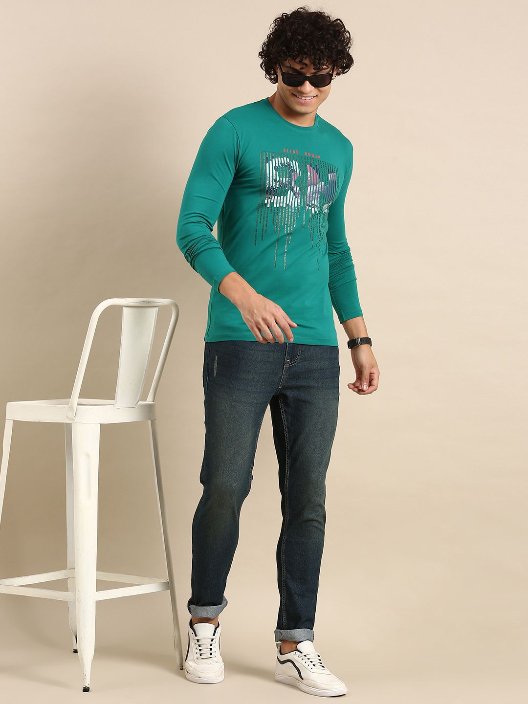 Being Human Graphic Printed T-shirt