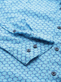 Park Avenue Men Slim Fit Pure Cotton Printed Casual Shirt