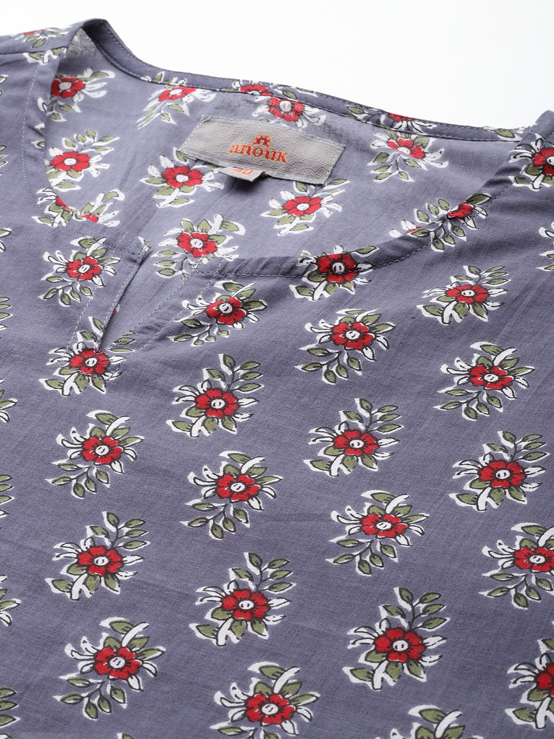 Anouk Men Ethnic Motifs Printed Pure Cotton Kurta