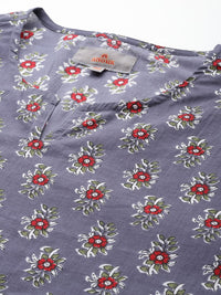 Anouk Men Ethnic Motifs Printed Pure Cotton Kurta