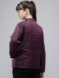 Tokyo Talkies Mock Collar Padded Jacket