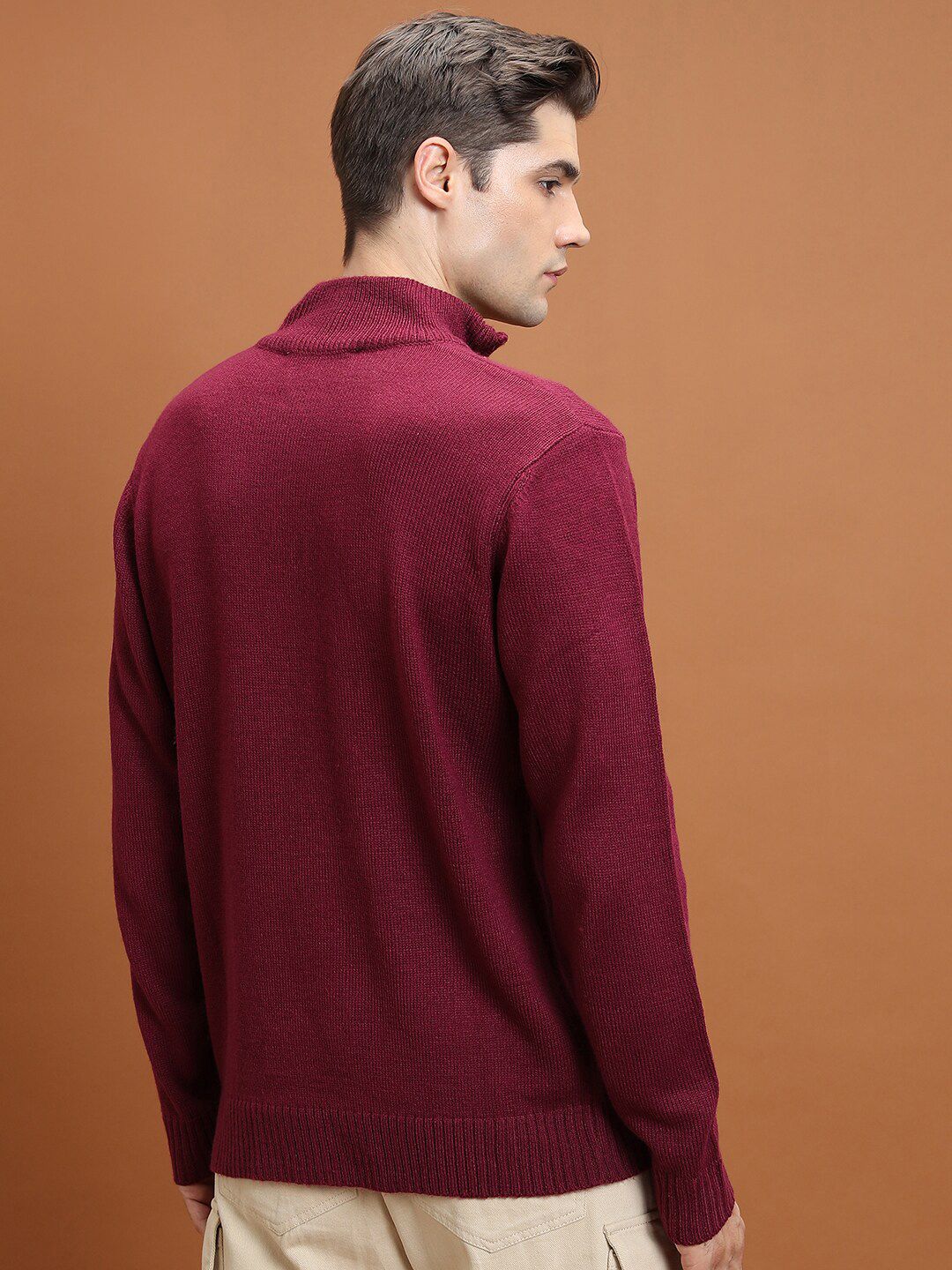 HIGHLANDER Turtle Neck Regular Fit Pullover